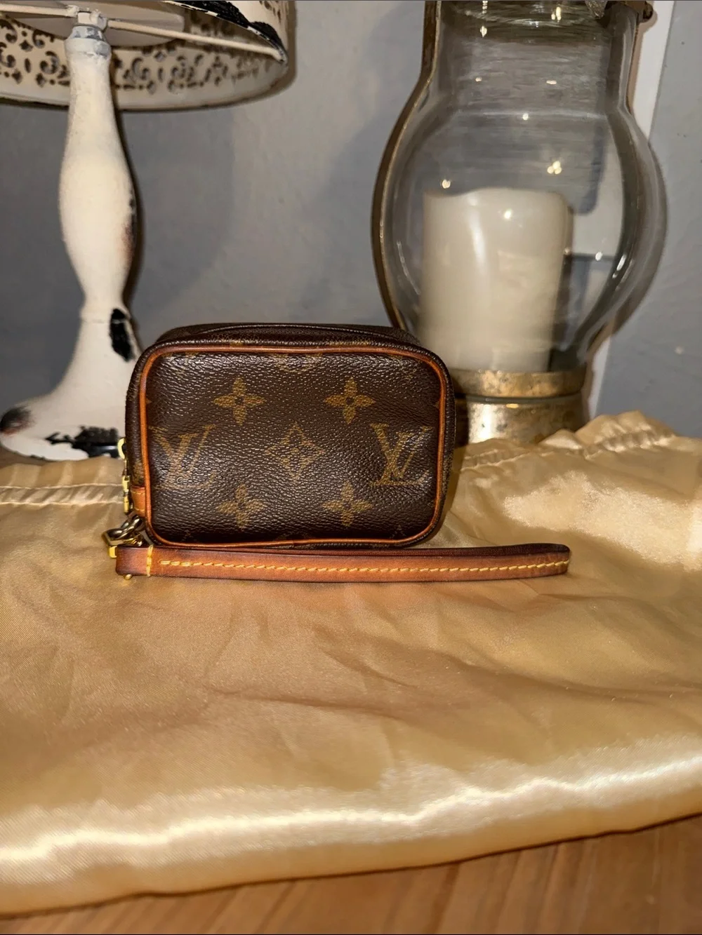 Louis Vuitton Brown Wapity wristlet